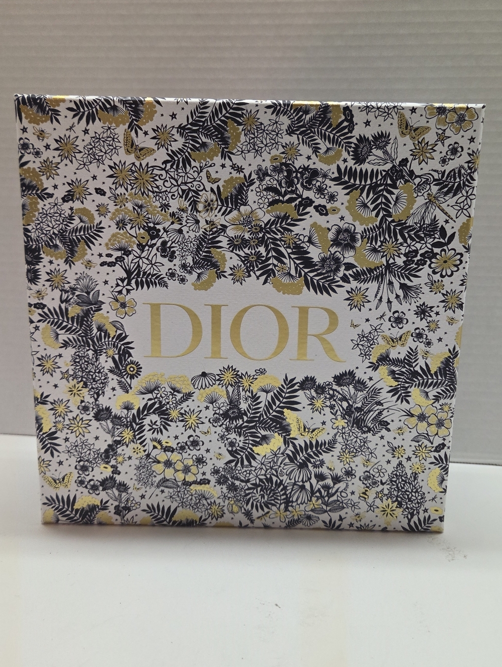 Dior Floral Gift Box - White, Black & Gold Accents